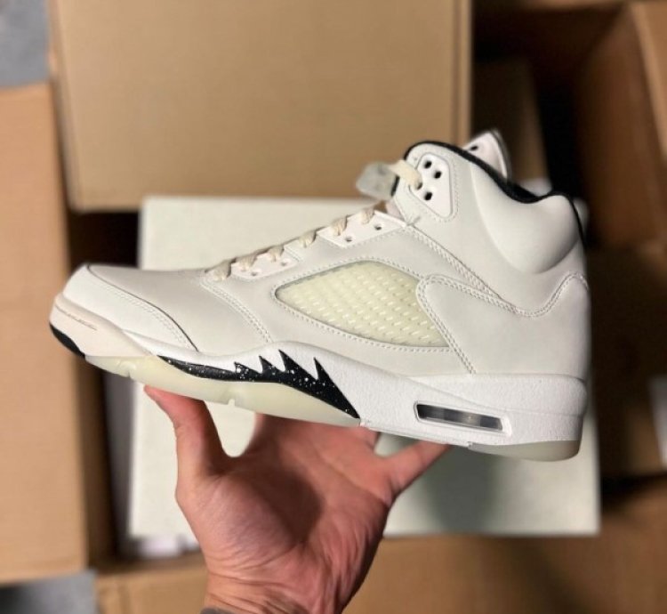 Nike Air Jordan 5 Se Sail Basketball Sneakers