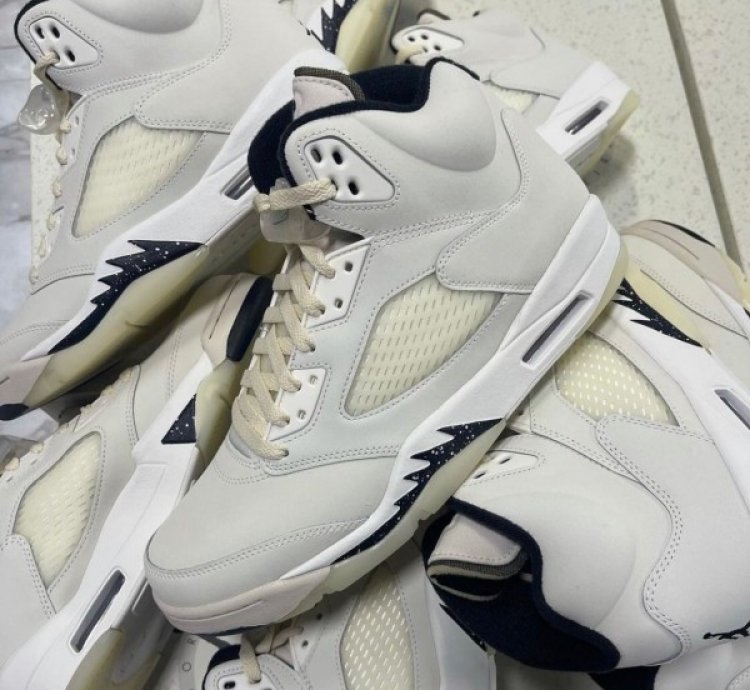 Nike Air Jordan 5 Se Sail Basketball Sneakers
