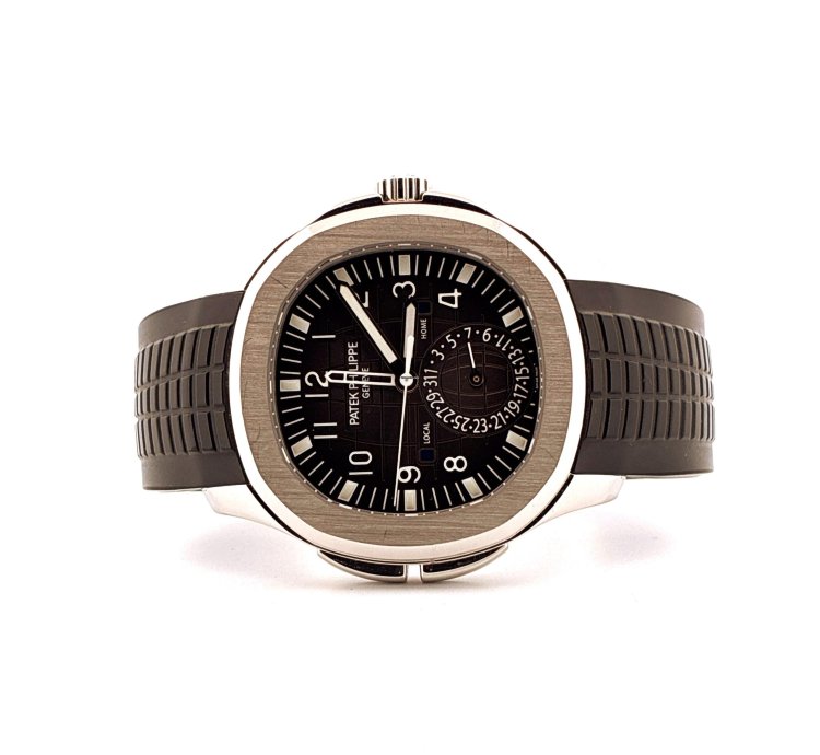 Patek Philippe Aquanaut Travel Time Very Good Condition Full-set Germany 2019
