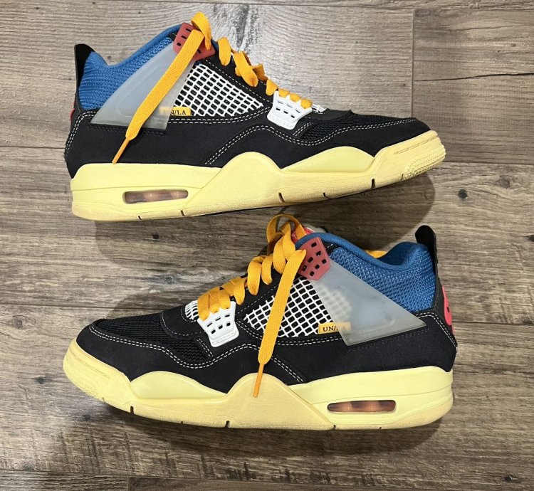 Union La Nike Air Jordan 4 Off Noir