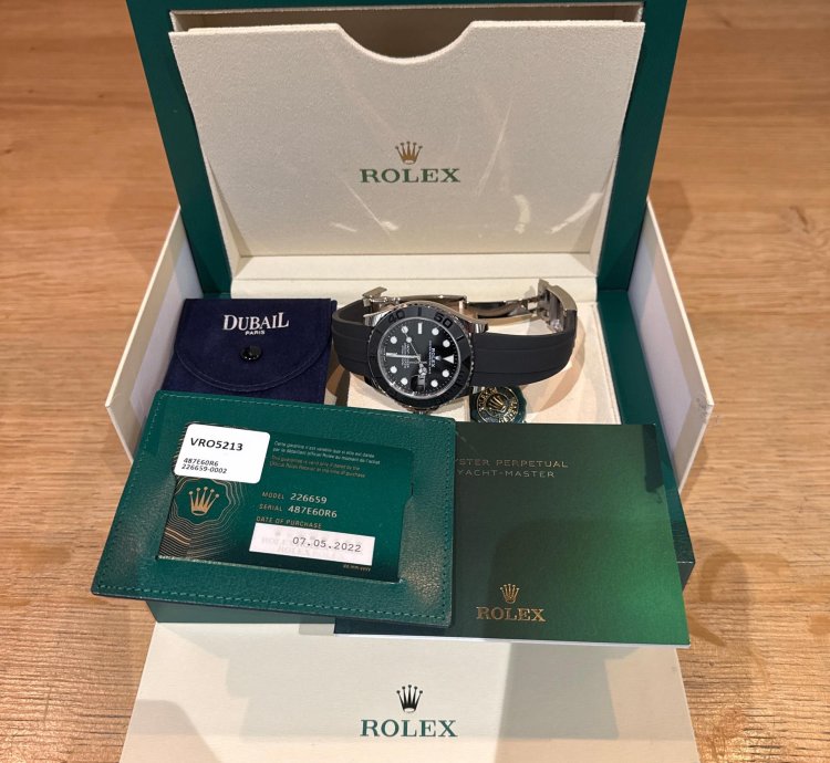 Rolex Yacht-master 42 Origine Paris Neuve Jamais Port