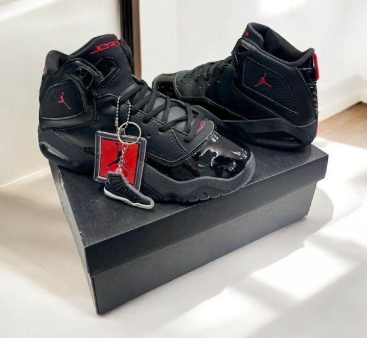 Nike Air Jordan Jumpman Two Trey Black Basketball Sneakers