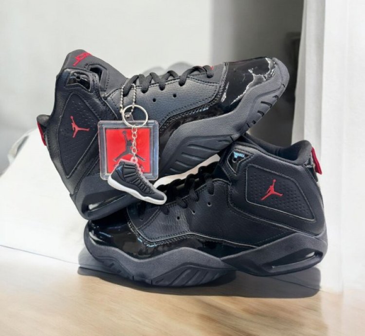 Nike Air Jordan Jumpman Two Trey Black Basketball Sneakers