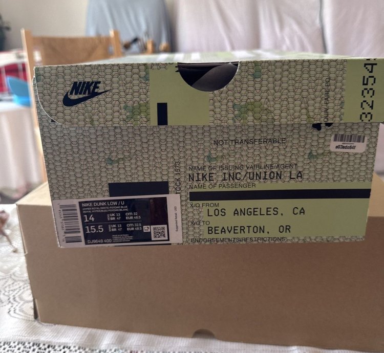 Union La Passport Pack Dunk - Argon Blue