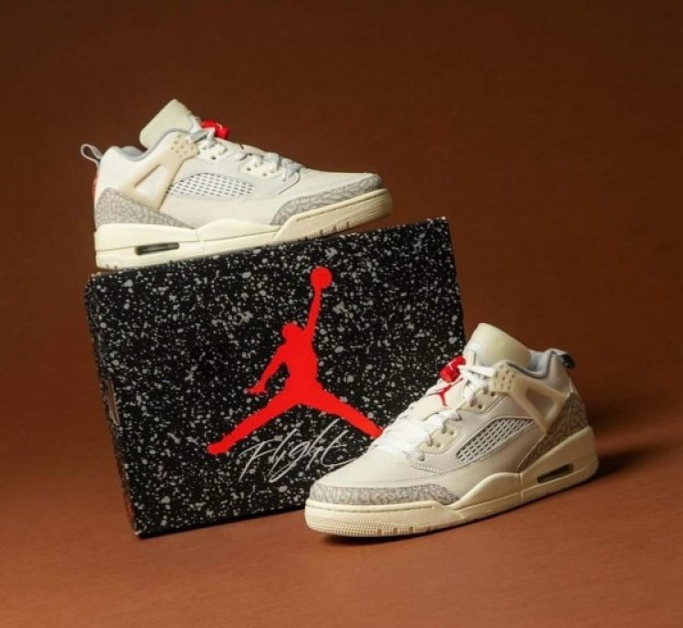 Nike Air Jordan Spizike Low Sail University Red Basketball Sneakers