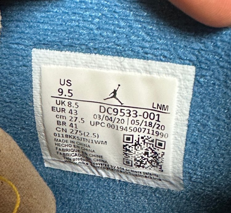 Union Nike Air Jordan 4