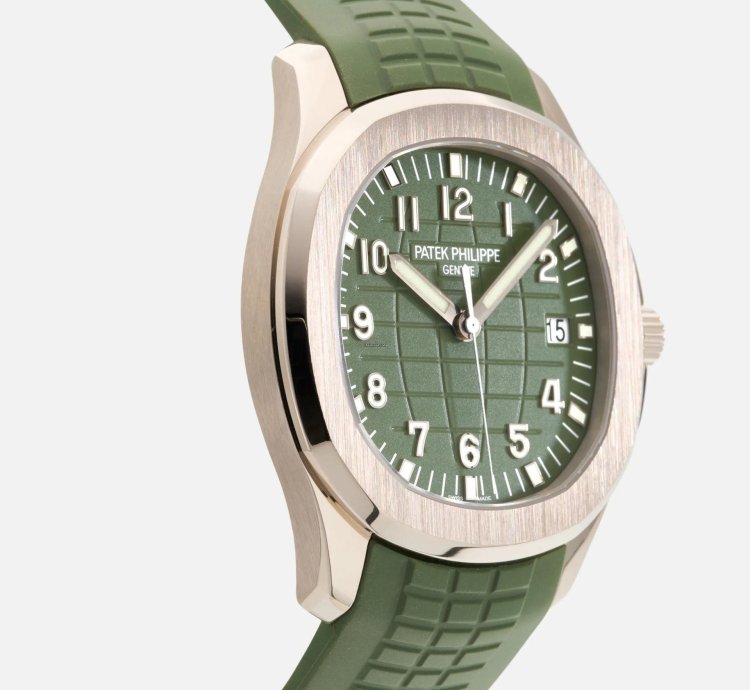 Patek Philippe Aquanaut White Gold 5168g-010 2024 Box And Papers