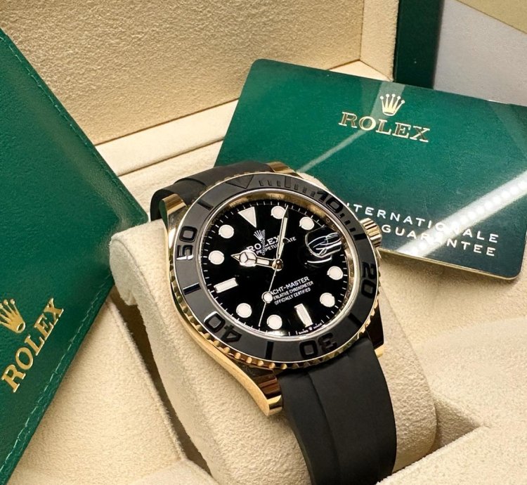 Rolex Yacht-master 42 Oysterflex Yellow Golf Unworn Full Set