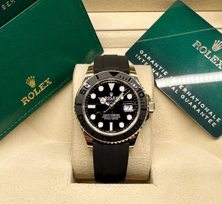 Rolex Yacht-master 42 Oysterflex Yellow Golf Unworn Full Set