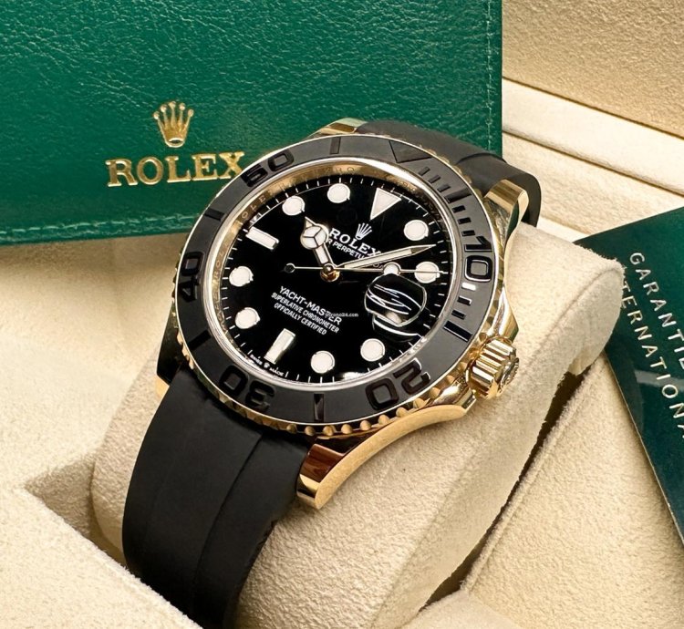 Rolex Yacht-master 42 Oysterflex Yellow Golf Unworn Full Set