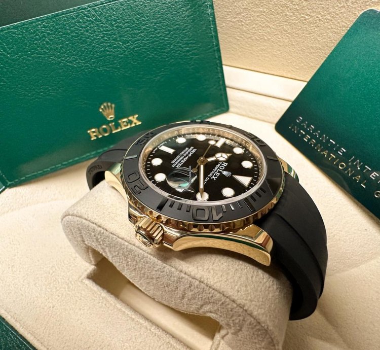 Rolex Yacht-master 42 Oysterflex Yellow Golf Unworn Full Set