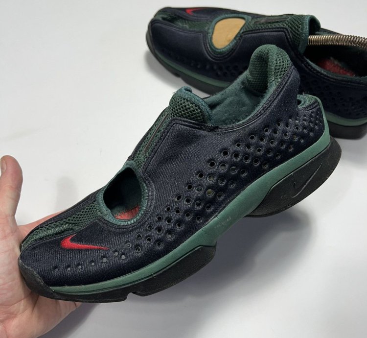 Rare Vintage 2002 Nike Air Rift Il Slip On Tabi Sneakers