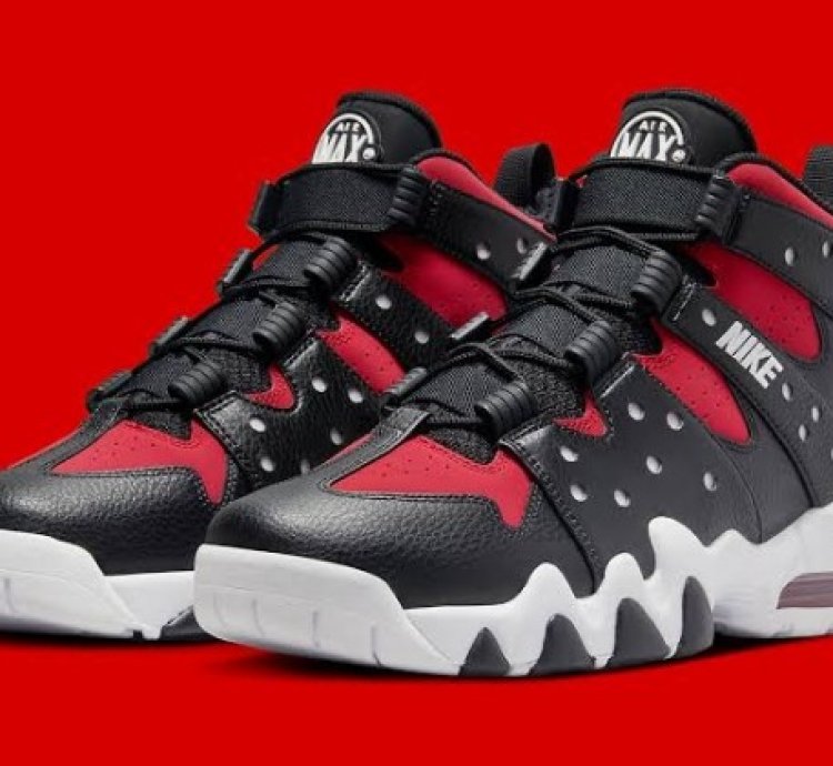 Nike Air Max 2 Cb 94 Black Versity Red Running Shoes