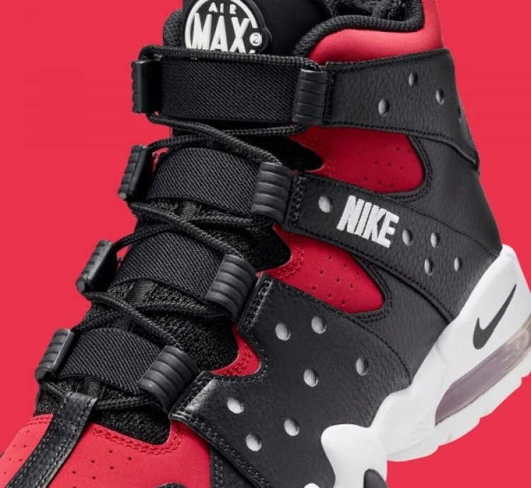 Nike Air Max 2 Cb 94 Black Versity Red Running Shoes
