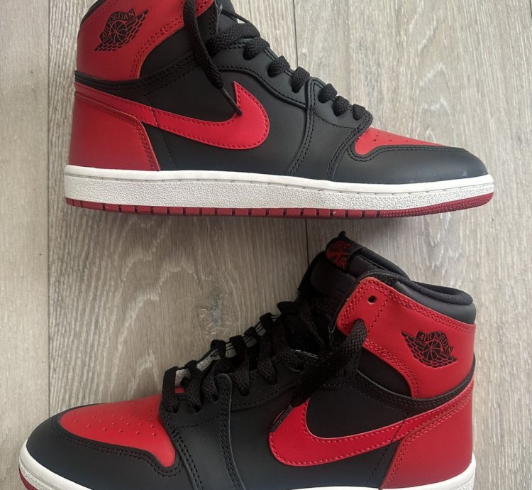 Retro Jordan 1 85 Bred 2025