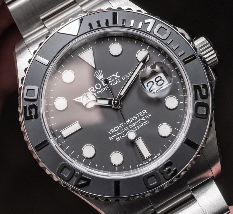 Rolex Yacht-master 42 Rlx Titanium Factory Stickers Unworn New 2025 Green Full Set White Tag