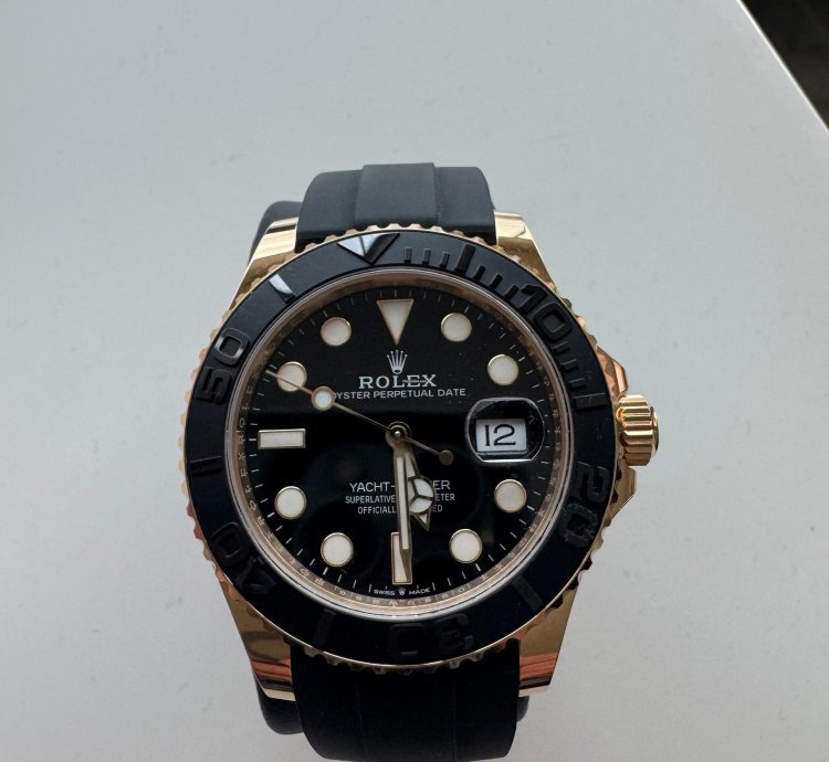 Rolex Yacht-master 42 Sat Alt Siyah Kau Uk Kay 12 2024