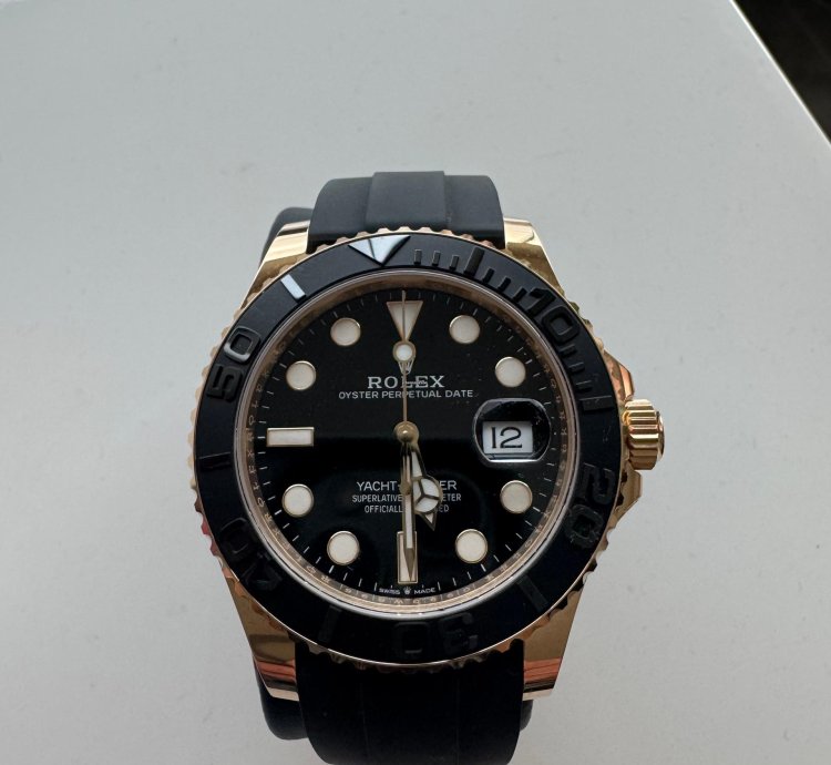 Rolex Yacht-master 42 Sat Alt Siyah Kau Uk Kay 12 2024