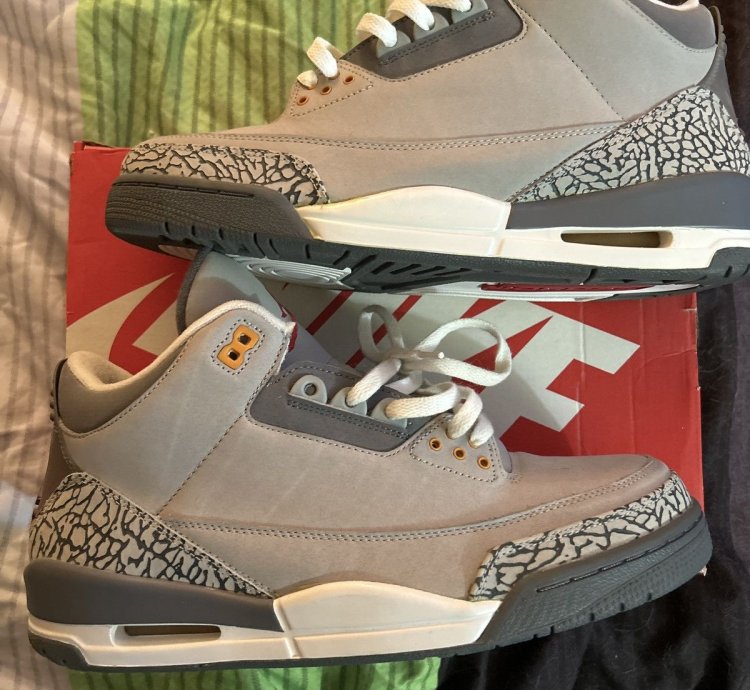 2007 Jordan 3 Cool Grey