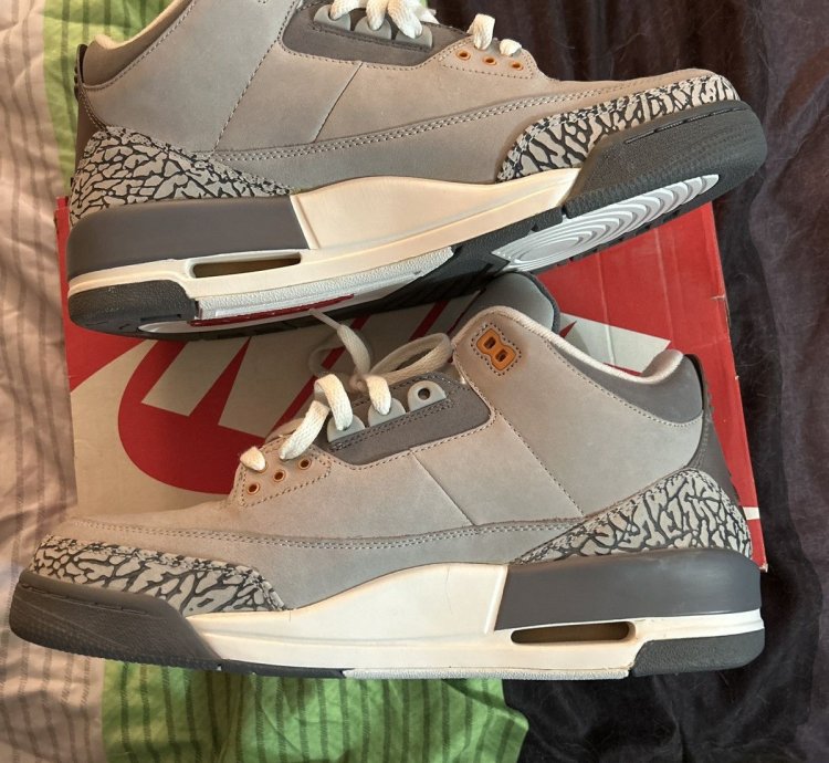 2007 Jordan 3 Cool Grey