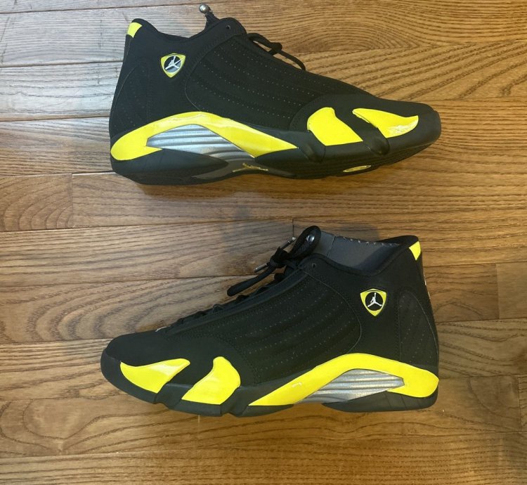 2014 Ds Air Jordan 14 Thunder 11 5