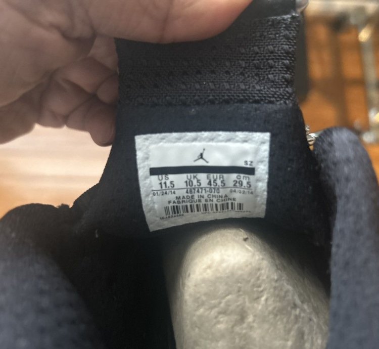 2014 Ds Air Jordan 14 Thunder 11 5