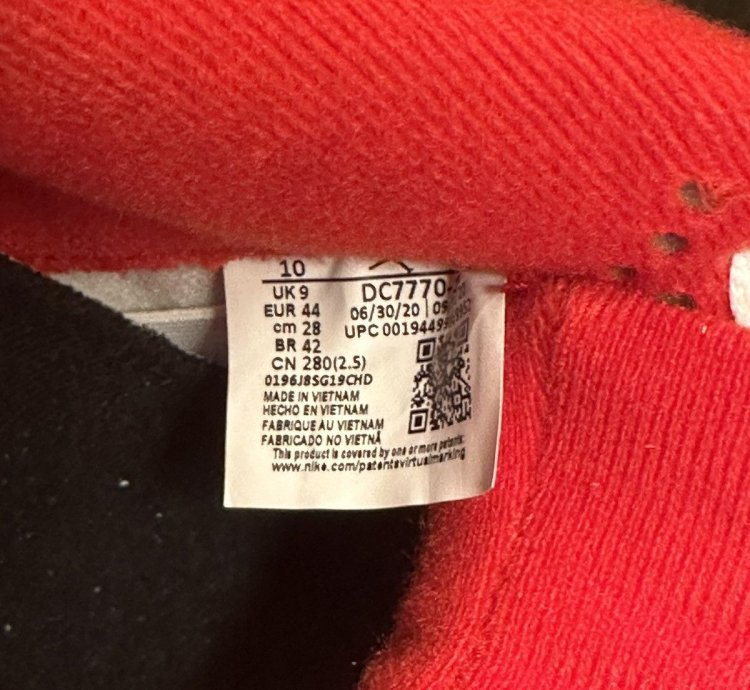 2020 Fire Red Air Jordan 4