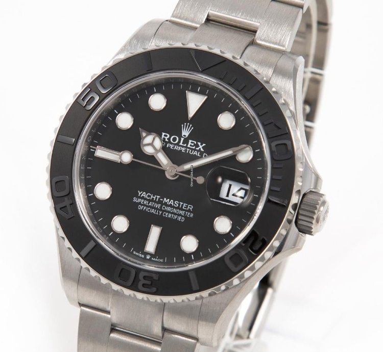 Rolex Yacht-master 42 Titanium 04 2025 Unworn Box Papers