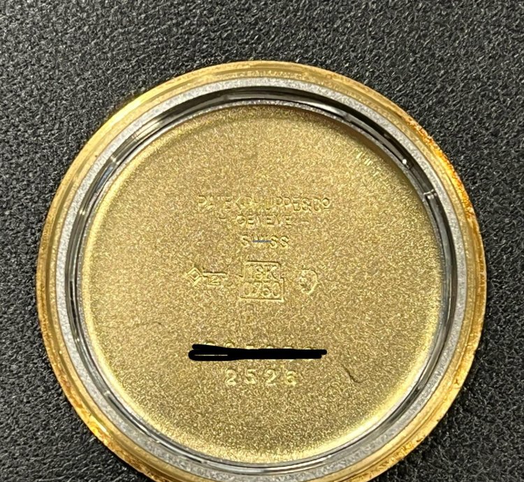 Patek Philippe Calatrava 2526-mk1-never Polish-extract Archives Pp