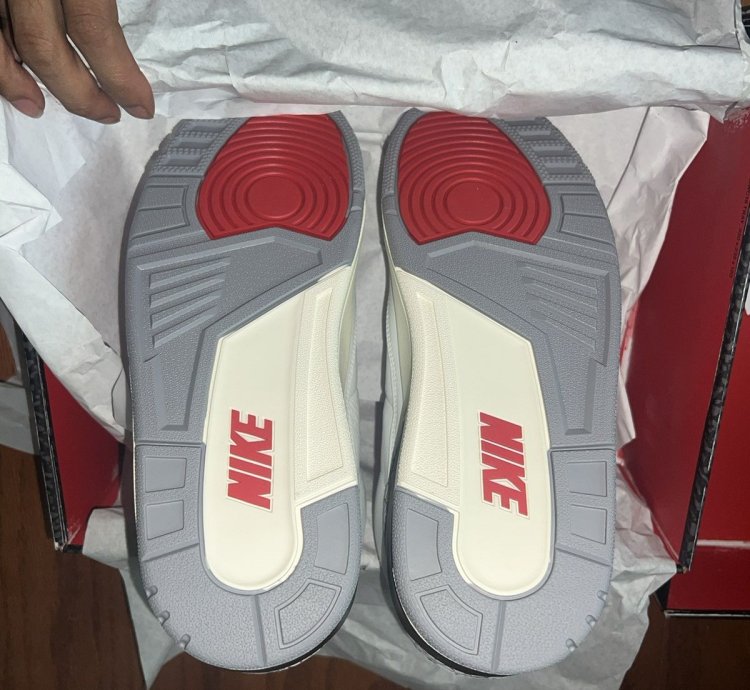 2023 Nike Air Jordan Retro 3 White Cement Reimagined