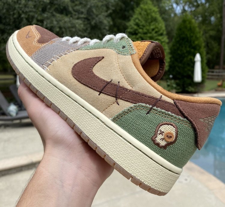 9 5 Jordan 1 Retro Low Zion Williamson Voodoo Dz7292-200