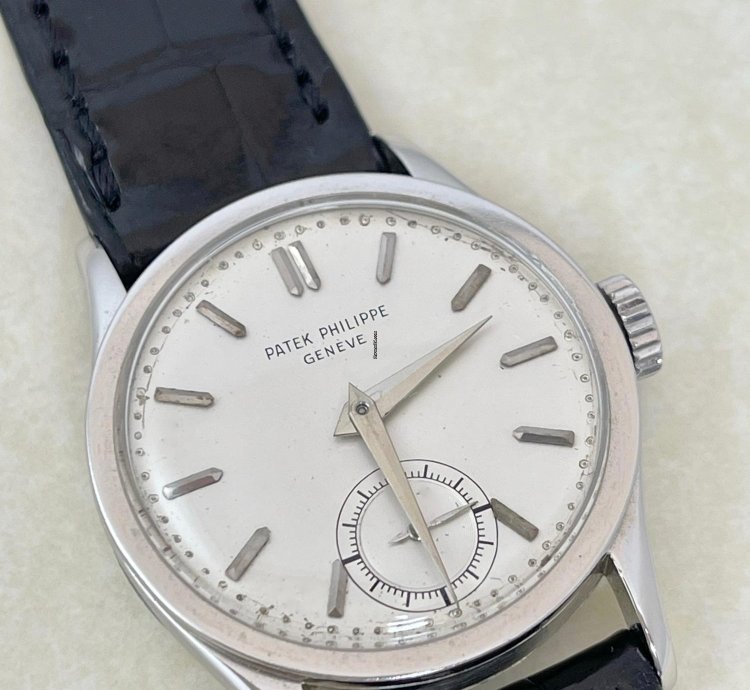 Patek Philippe Calatrava 96 Platinum Index Platinum Rare