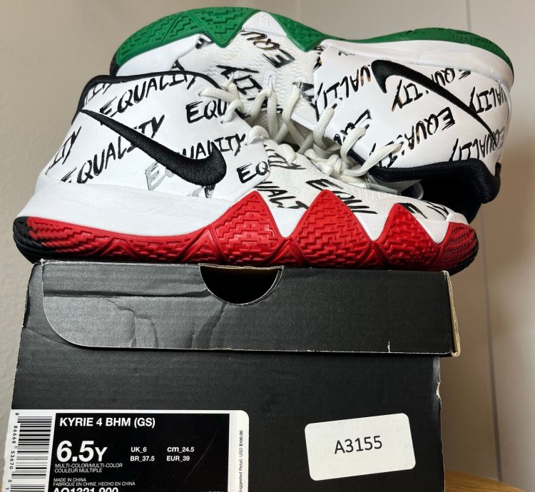 Kyrie 4 Bhm Gs Equality 6 5y Eur 39