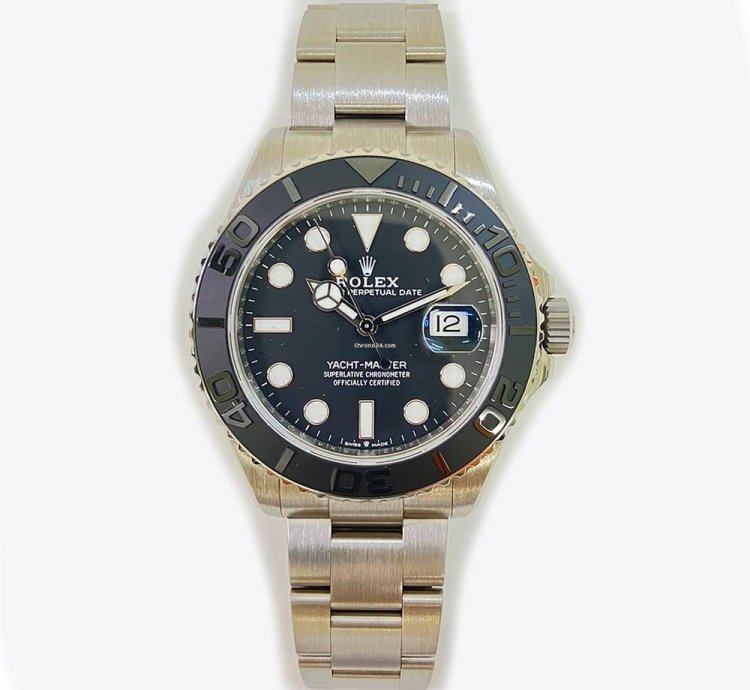 Rolex Yacht-master 42 Titanium With Black Dial Watch 2024
