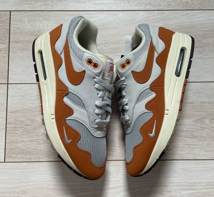 Nike Air Max 1 Patta Waves Monarch Size 7us