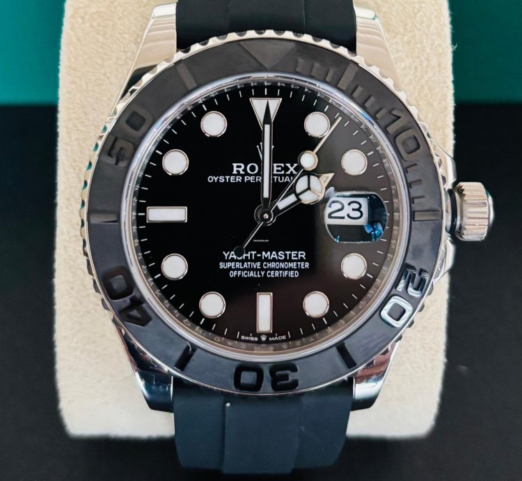 Rolex Yacht-master 42 Tres Peu Port En Merveilleux Etat