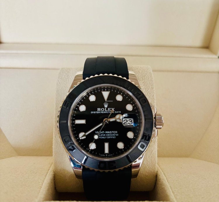 Rolex Yacht-master 42 Tres Peu Port En Merveilleux Etat