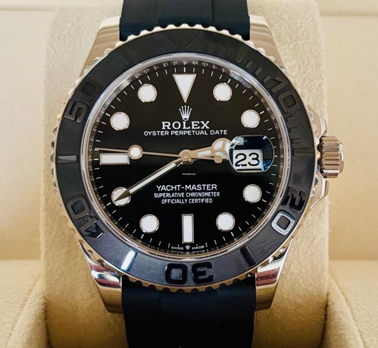 Rolex Yacht-master 42 Tres Peu Port En Merveilleux Etat