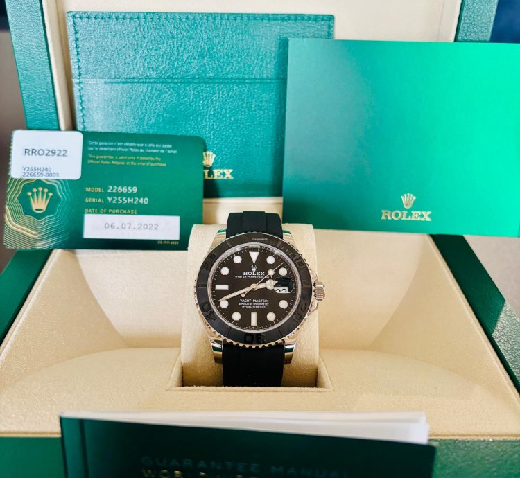 Rolex Yacht-master 42 Tres Peu Port En Merveilleux Etat