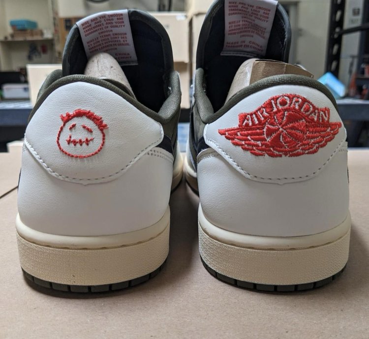 Air Jordan 1 Low Og Sp Travis Scott Dm7866-200 Us10 5