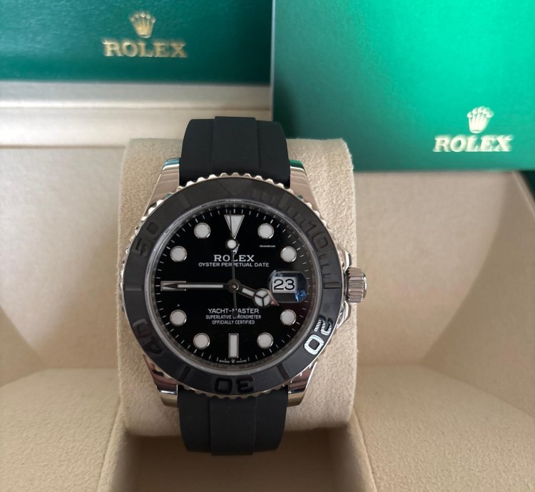 Rolex Yacht-master 42 Tres Peu Port En Merveilleux Etat