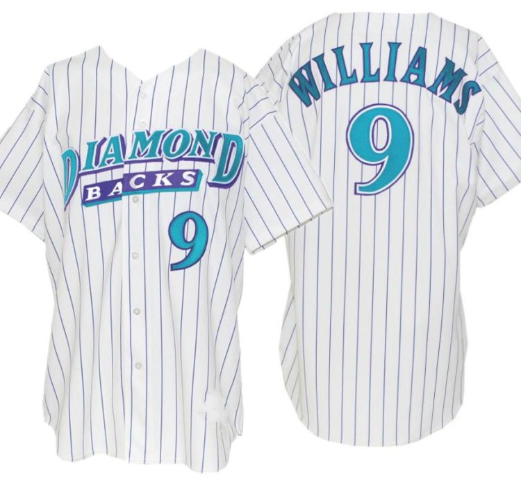 Arizona Diamondbacks Matt Williams White 1998 Throwback Jersey