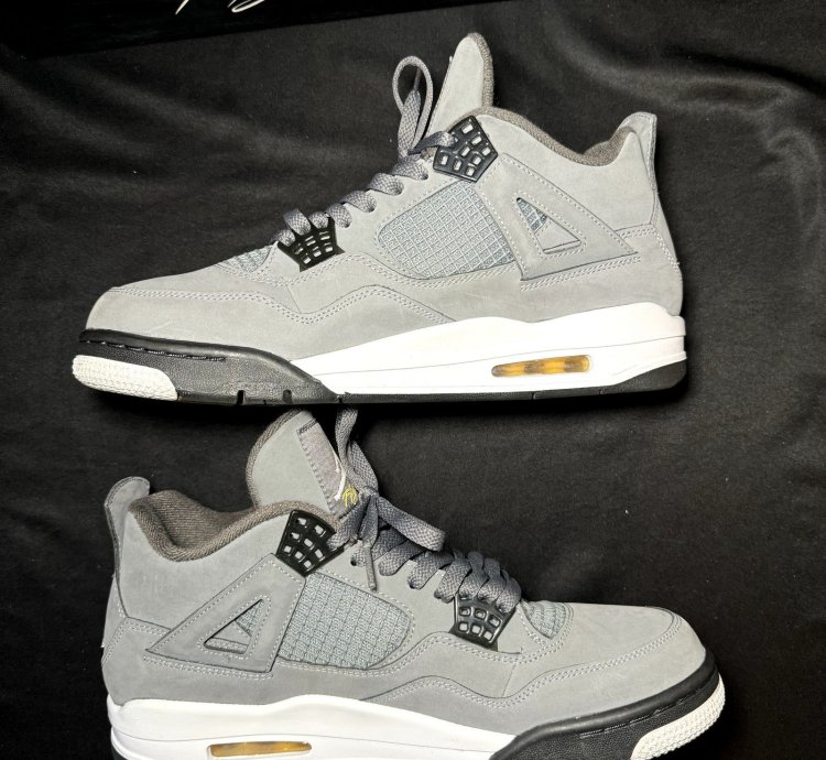 Size 10 5 - Air Jordan 4 Retro Cool Grey 2019 Men Shoes