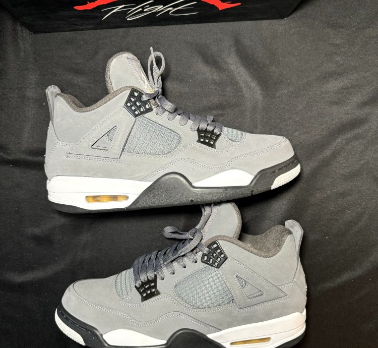 Size 10 5 - Air Jordan 4 Retro Cool Grey 2019 Men Shoes
