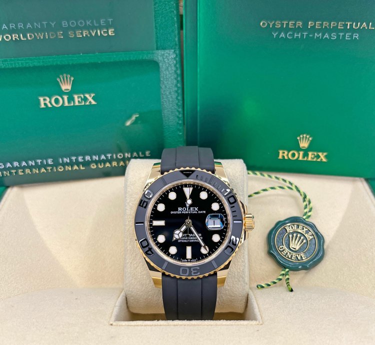 Rolex Yacht-master 42 Unworn 2024 Yacht-master 42 Black Dial Yg 18k Ref 226658