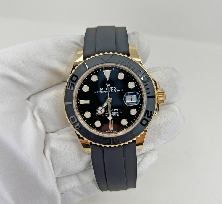 Rolex Yacht-master 42 Unworn 2024 Yacht-master 42 Black Dial Yg 18k Ref 226658