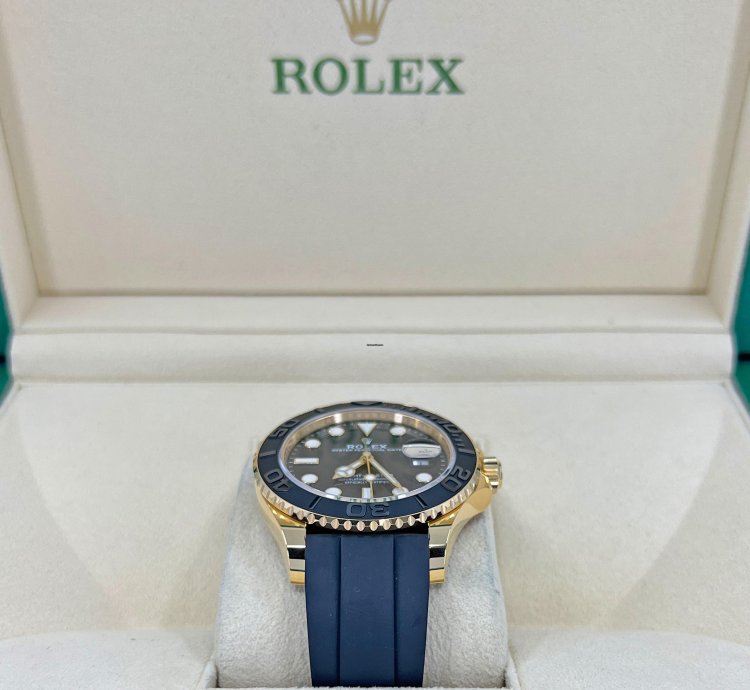 Rolex Yacht-master 42 Unworn 2024 Yacht-master 42 Black Dial Yg 18k Ref 226658