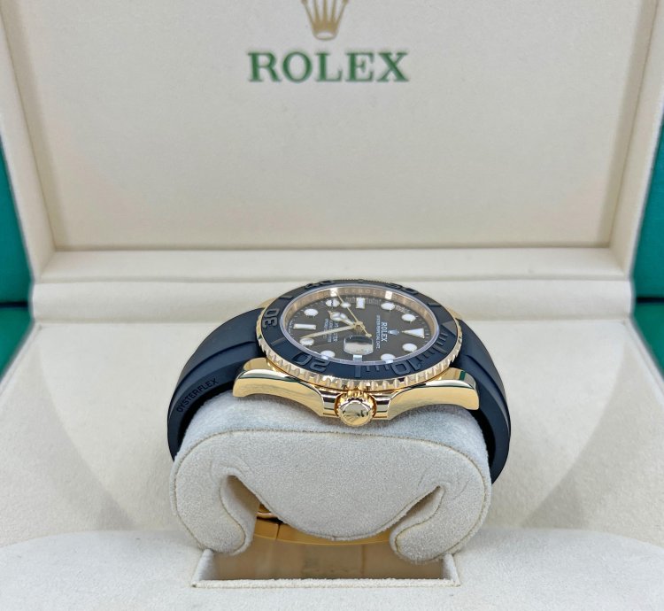 Rolex Yacht-master 42 Unworn 2024 Yacht-master 42 Black Dial Yg 18k Ref 226658