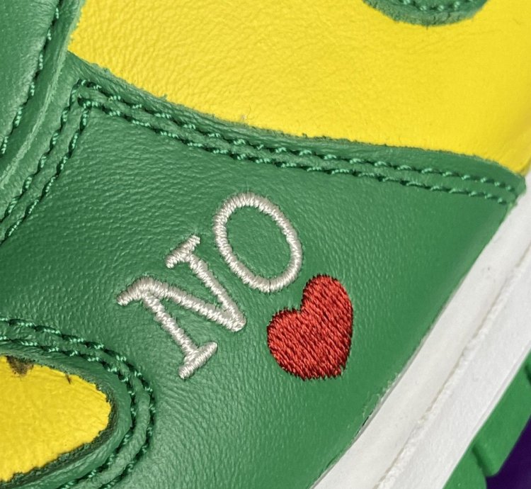 Nike Sb Dunk High Supreme By Any Means Brazil 12us