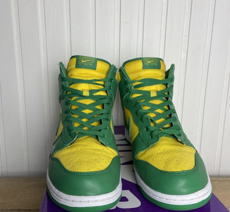 Nike Sb Dunk High Supreme By Any Means Brazil 12us